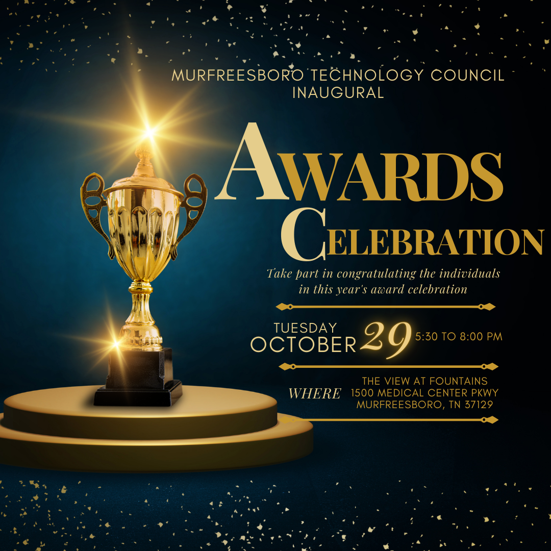 2024 Awards Gala for the Murfreesboro Technology Award (MTC) in Middle Tennessee